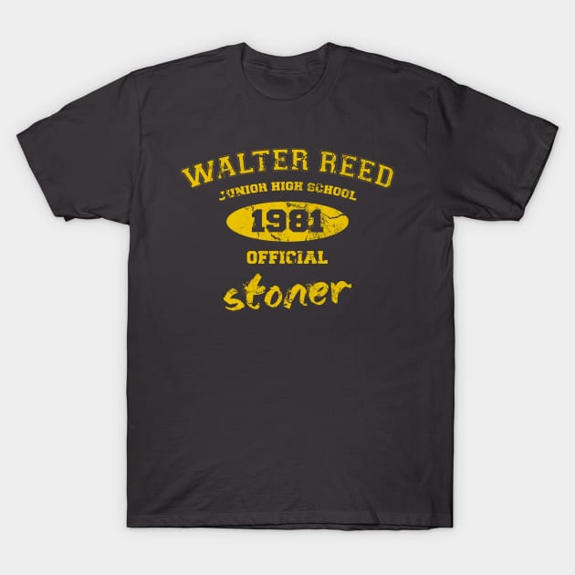 Walter Reed Stoner 1981 T-Shirt by BobbyDoran